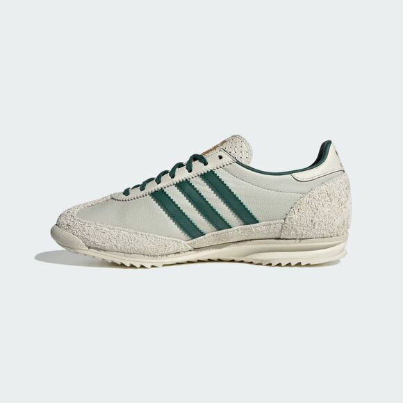 Adidas Women's Green and White Athletic Shoes - Picture 6 of 10